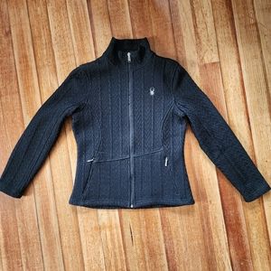 Spyder Sweater Jacked Full Zip sz L